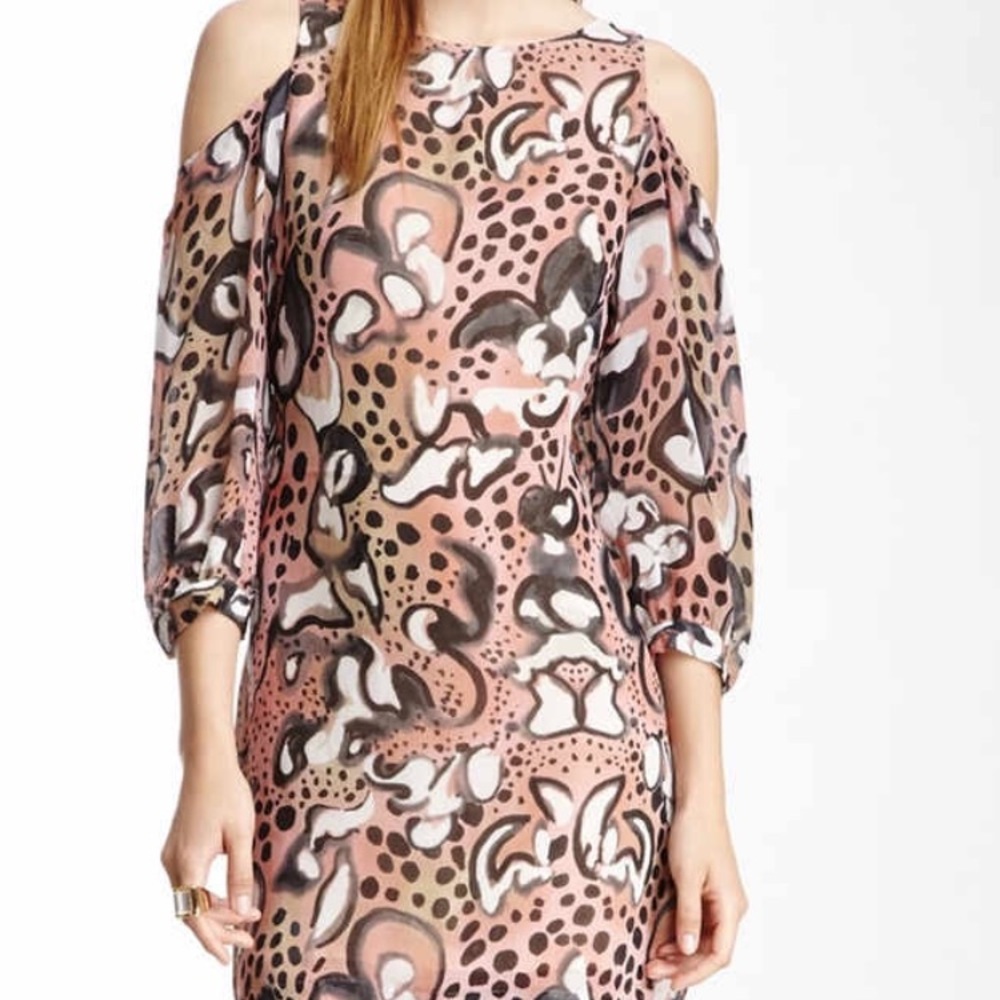 French Connection T-Wild Fire Georgette Dress